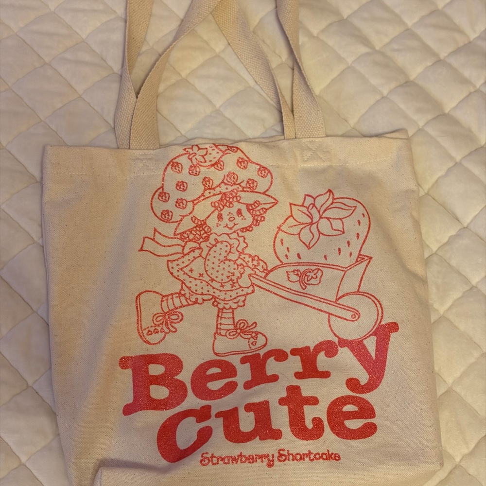 Strawberry Shortcake Berry Cute New Tote Bag